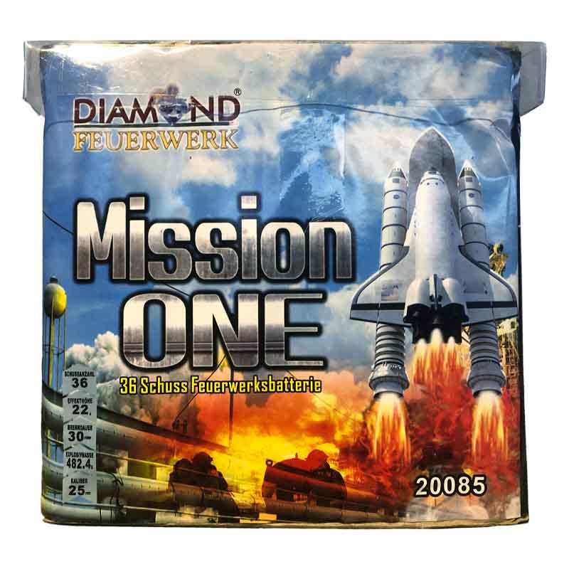 Feuerwerksbatterie Mission One
