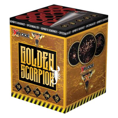 Feuerwerksbatterie Golden Scorpion