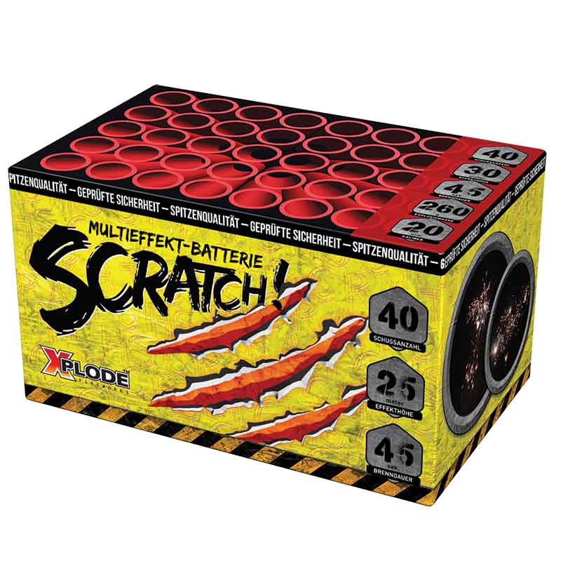Feuerwerksbatterie Scratch