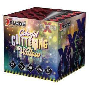 Feuerwerksbatterie Colorful-Glittering-Willow